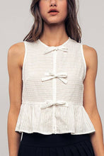 Load image into Gallery viewer, Romantic Triple Bow Front Babydoll