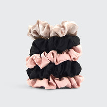 Load image into Gallery viewer, Satin Sleep Scrunchies 5pc