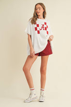 Load image into Gallery viewer, LACE TRIM GAME DAY SHORTS