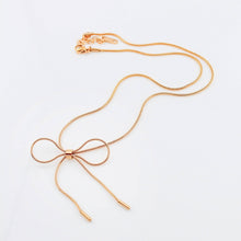 Load image into Gallery viewer, Bow Necklace