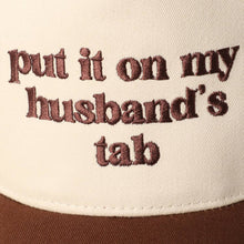 Load image into Gallery viewer, Put It On My Husband’s Tap SnapBack