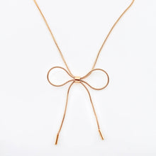 Load image into Gallery viewer, Bow Necklace