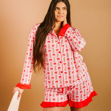 Load image into Gallery viewer, Oh So Merry Pajama Shorts Set