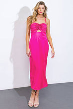 Load image into Gallery viewer, Fuchsia Midi Dress