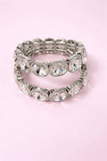 Silver Glam Bracelet