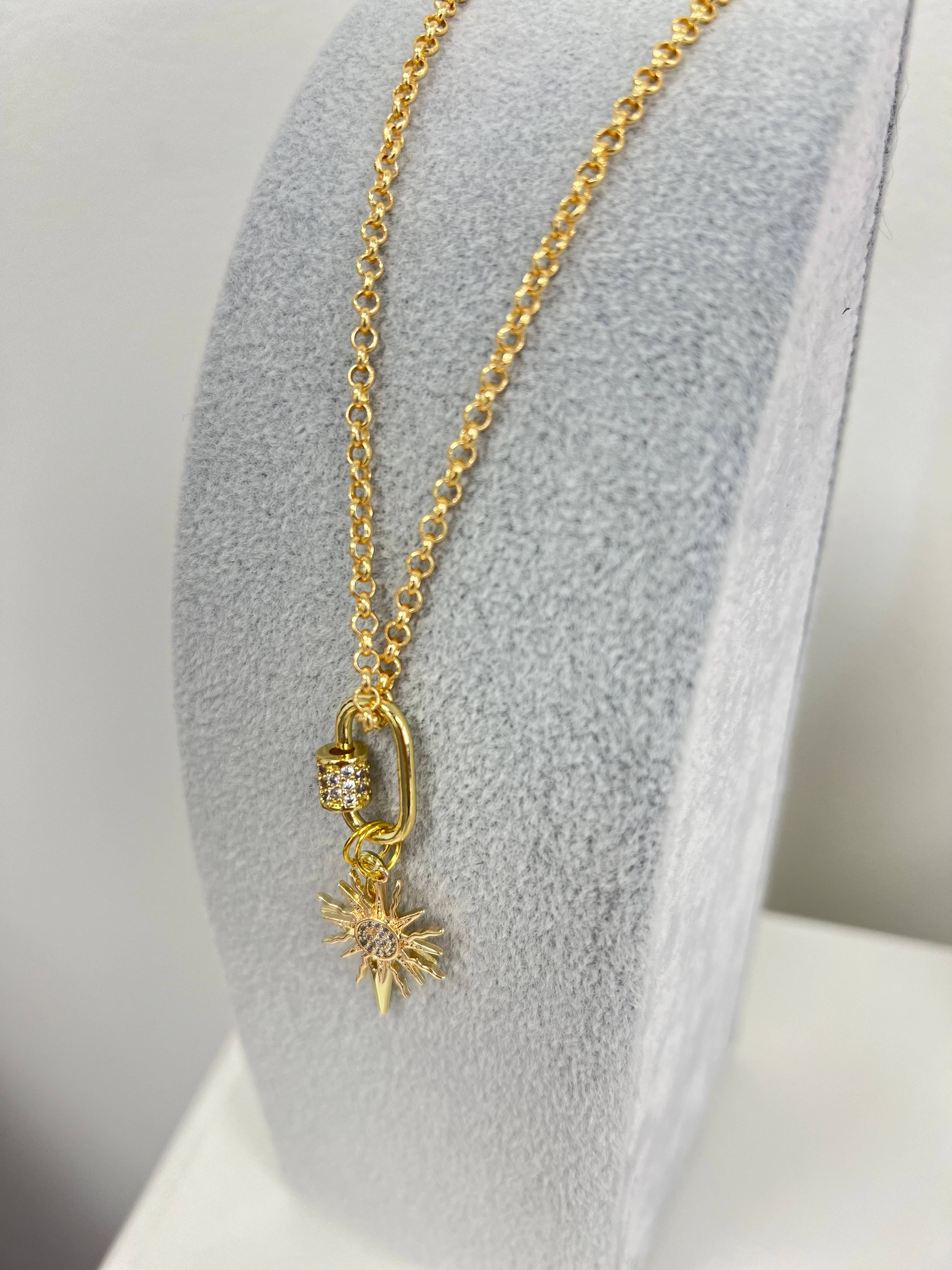 Twist Toggle Necklace