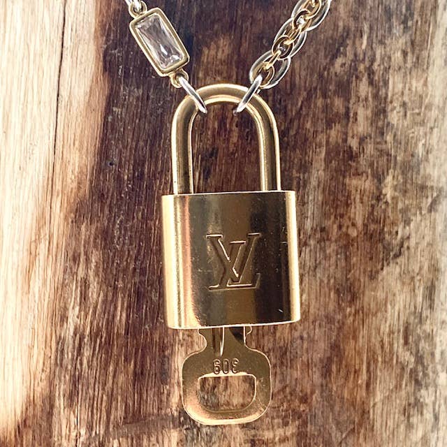 Louis Vuitton Lock Necklace