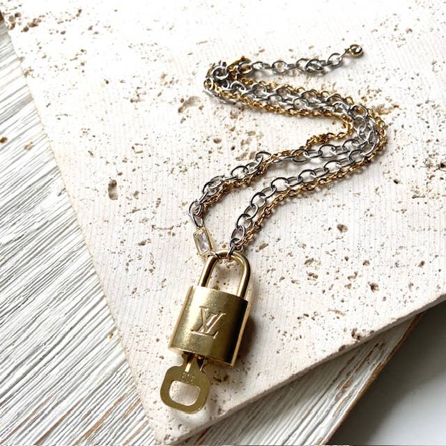 Louis Vuitton Lock Necklace