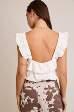 Load image into Gallery viewer, Ruffle Bubble Hem Top
