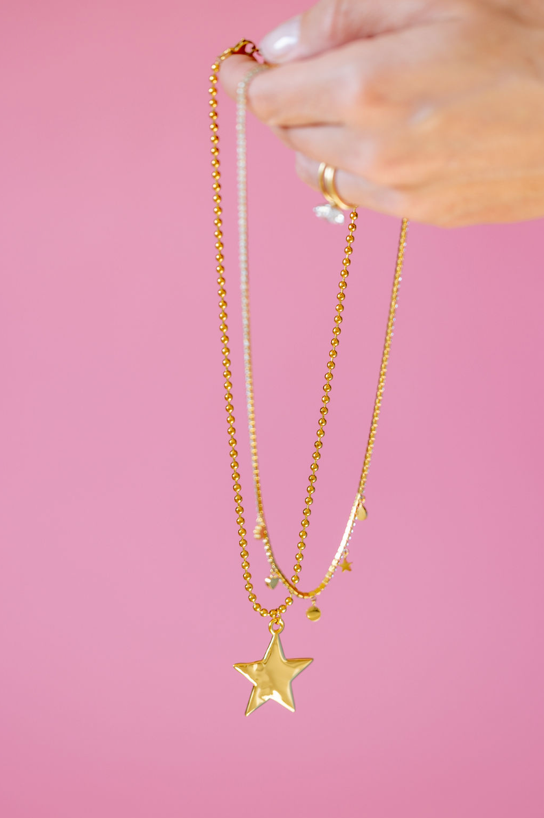 Star Pop Adjustable Necklace