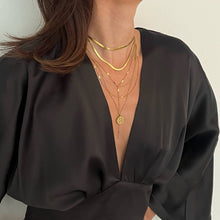 Load image into Gallery viewer, Ellie Vail - Camilla Lariat Chain Necklace: Yellow Gold
