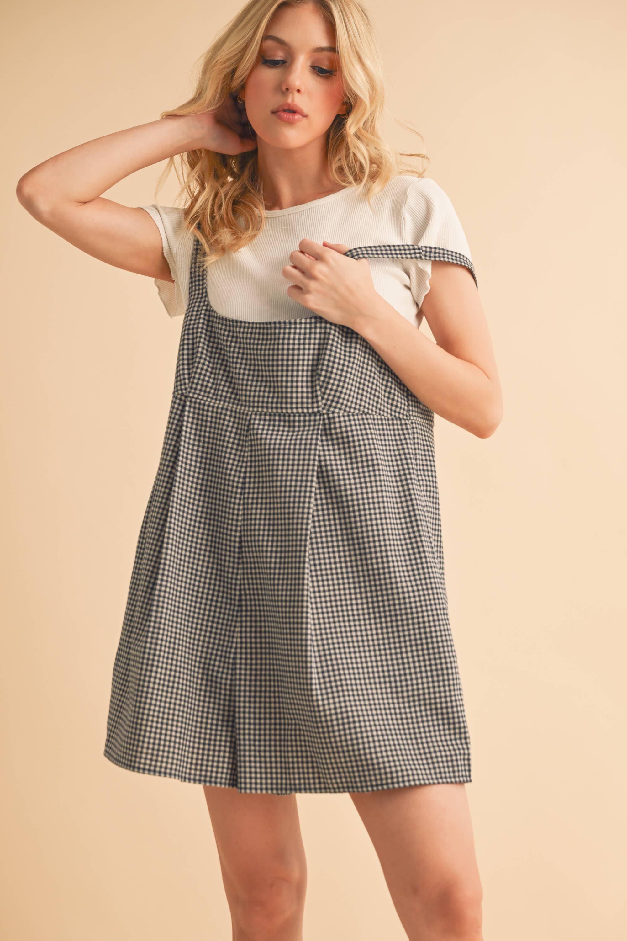 Short Romper: Navy
