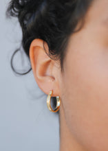 Load image into Gallery viewer, Gold Hoop - Textured - Earring
