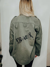 Load image into Gallery viewer, The Boho Army Shacket
