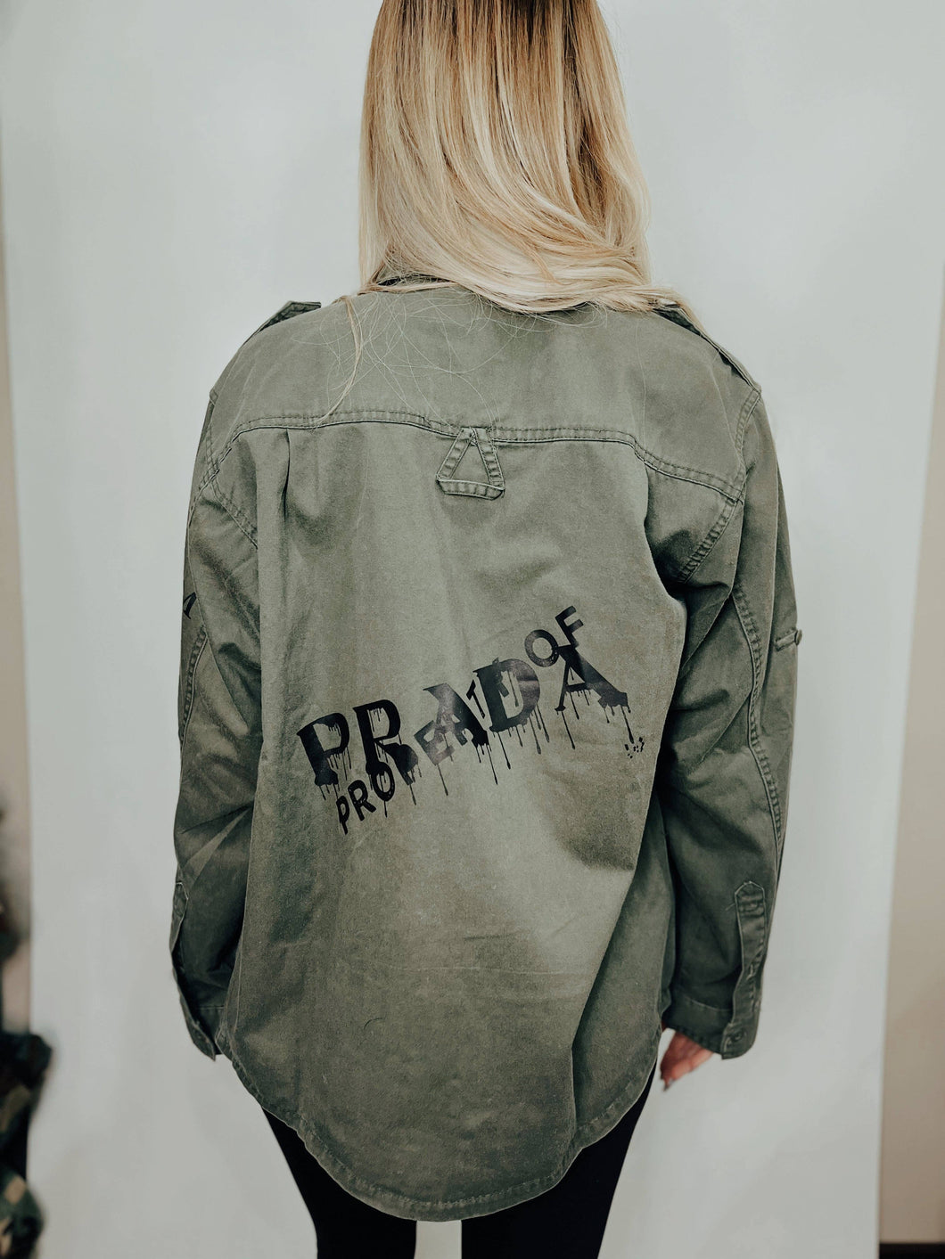 The Boho Army Shacket
