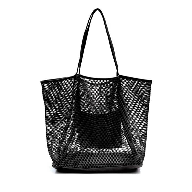 Mesh Beach Sandproof Waterproof Tote