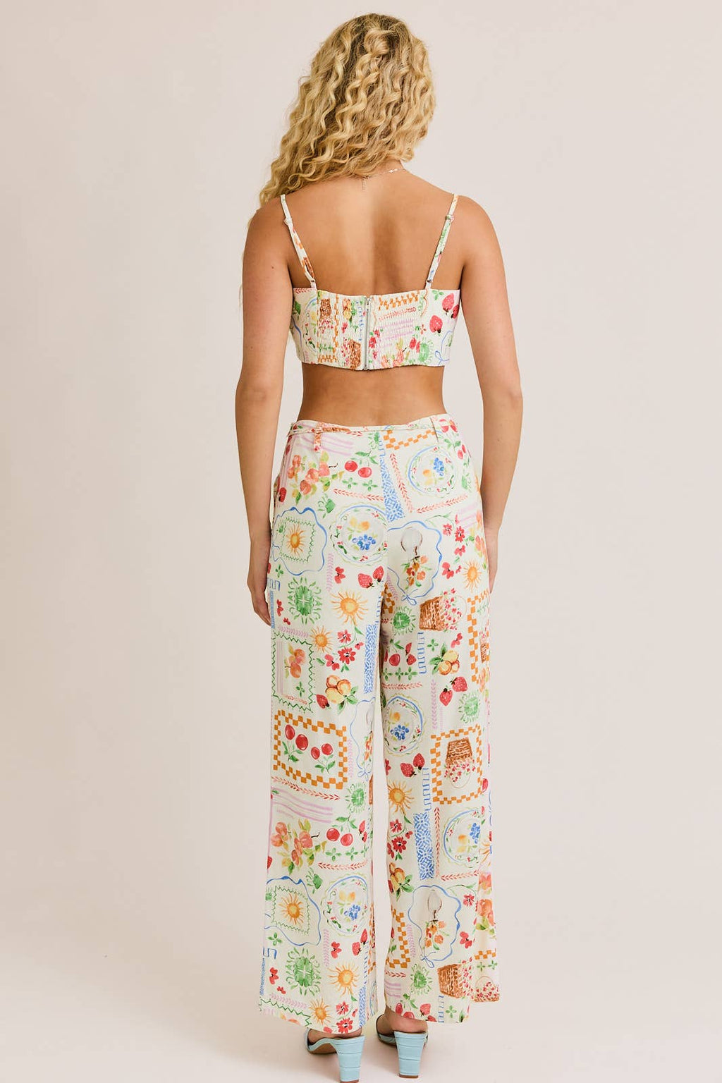 Summer Mirco Cropped Set