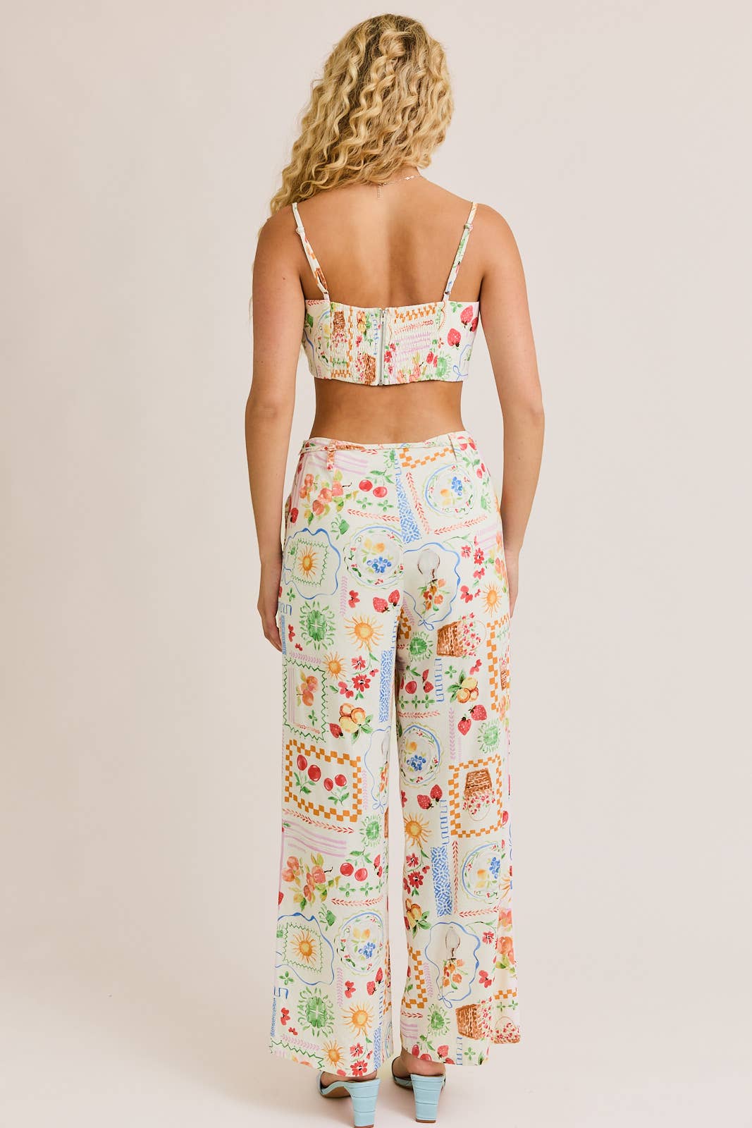 Summer Mirco Cropped Set