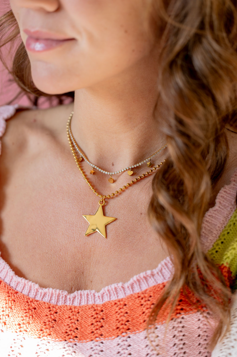 Star Pop Adjustable Necklace