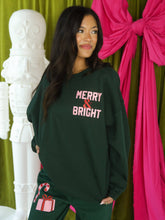 Load image into Gallery viewer, MERRY + BRIGHT SWEATSHIRT
