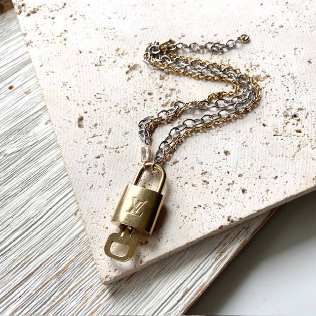 Louis Vuitton Lock Necklace