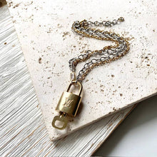 Load image into Gallery viewer, Louis Vuitton Lock Necklace
