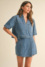 Load image into Gallery viewer, Denim Pocket Top
