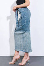 Load image into Gallery viewer, Denim Midi Skirt
