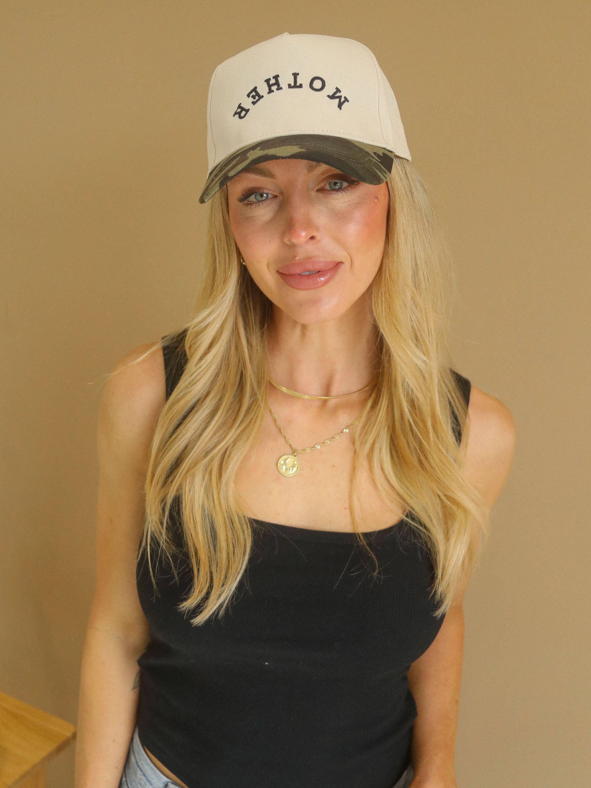 MOTHER TRUCKER CAMO HAT