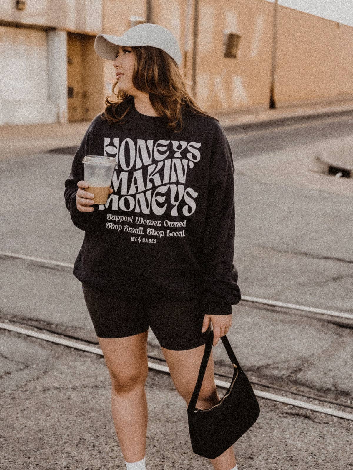 Support Women Owned 2.0 Graphic Sweatshirt - Black: 3XL