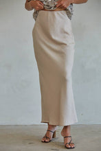 Load image into Gallery viewer, GALA SATIN SKIRT
