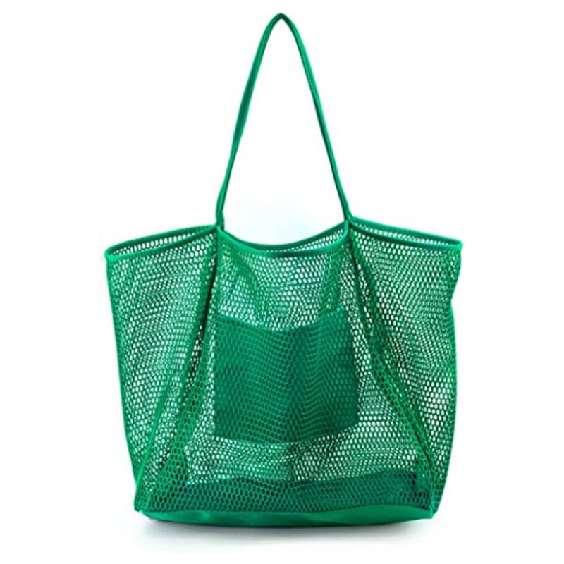 Mesh Beach Sandproof Waterproof Tote