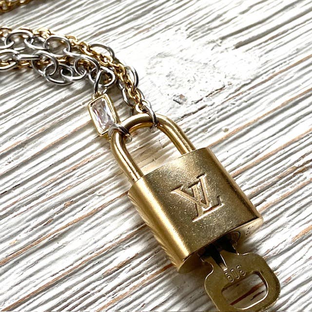 Louis Vuitton Lock Necklace