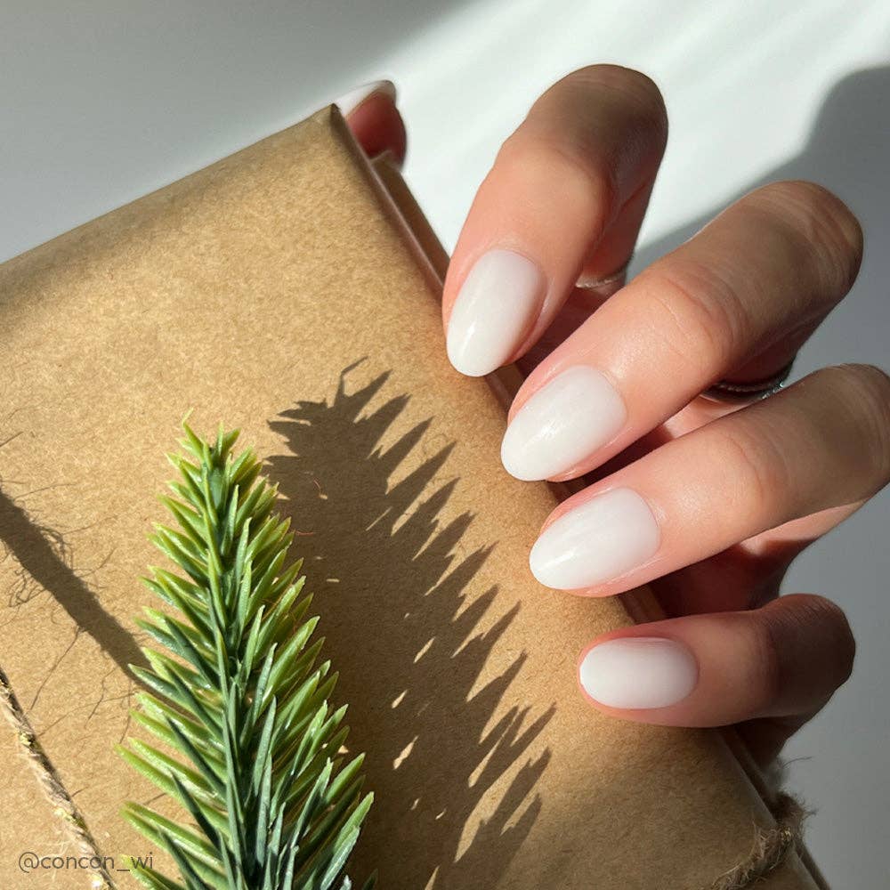White Swan Press-On Nails