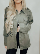 Load image into Gallery viewer, The Boho Army Shacket
