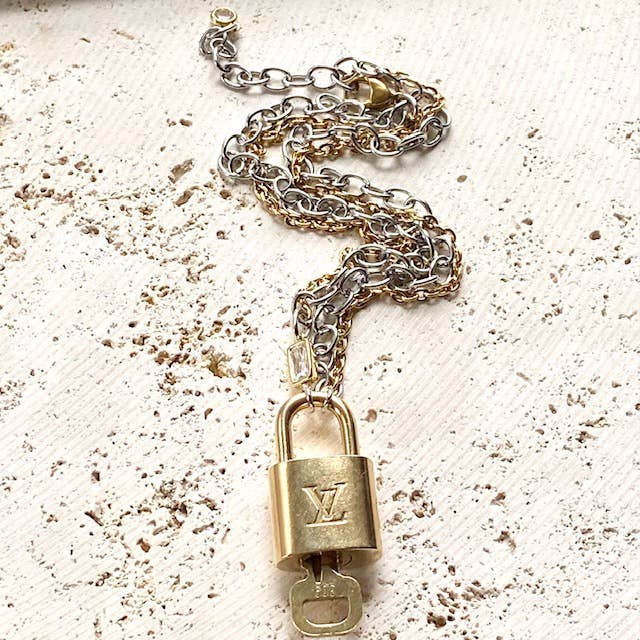 Louis Vuitton Lock Necklace