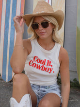 Load image into Gallery viewer, Cool It Cowboy Tank
