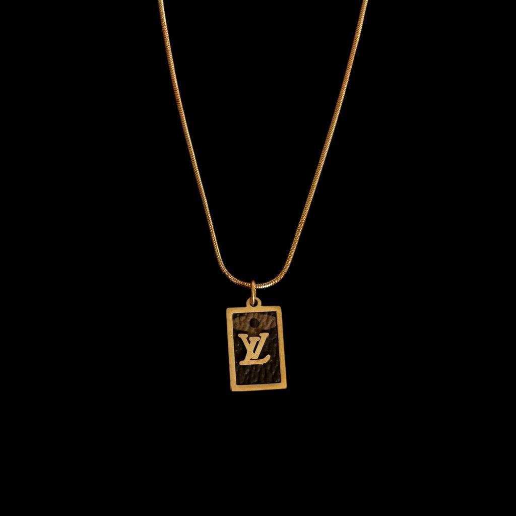 LV Repurposed Vintage Necklace