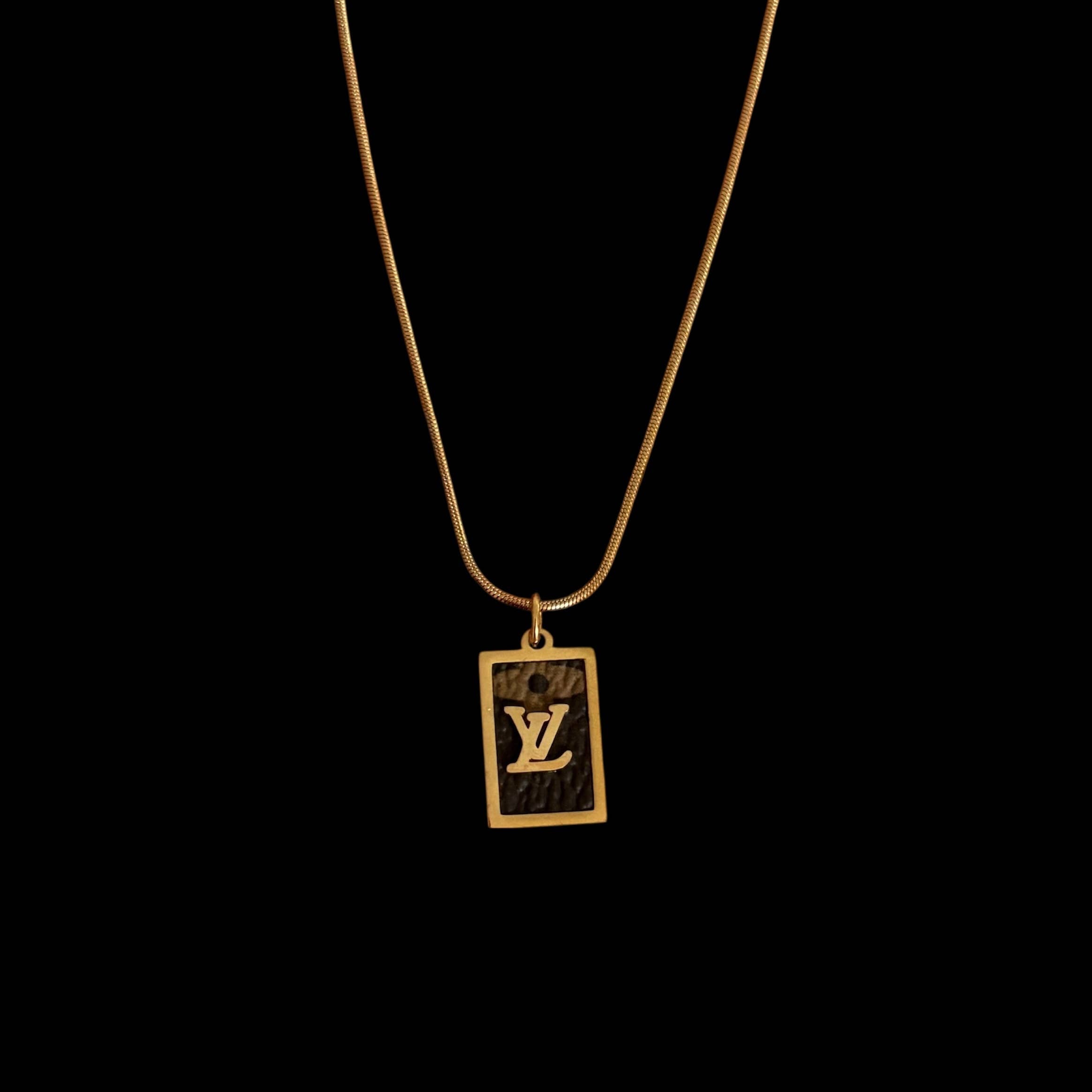 LV Repurposed Vintage Necklace