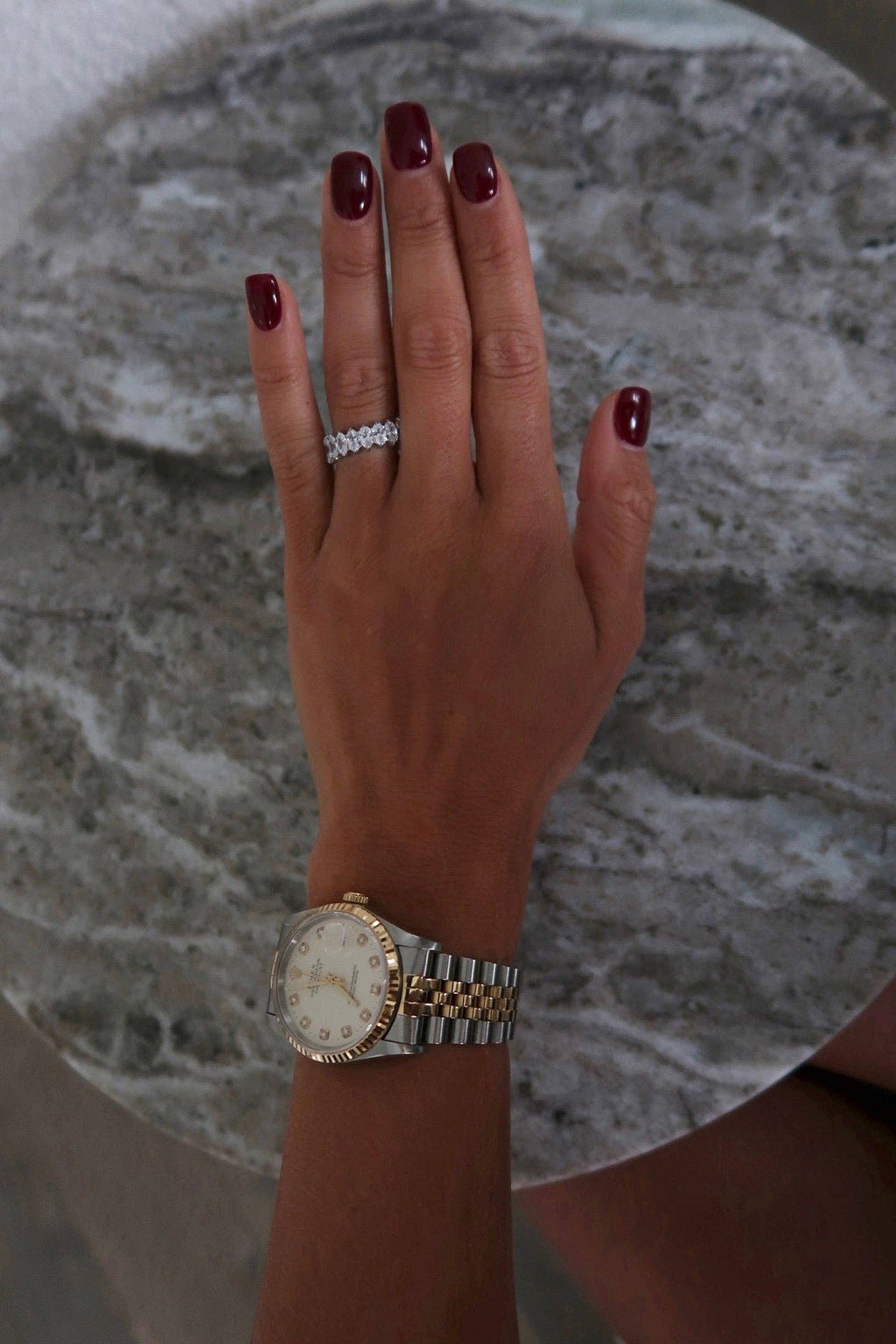 VANESSA RING: SILVER / 8