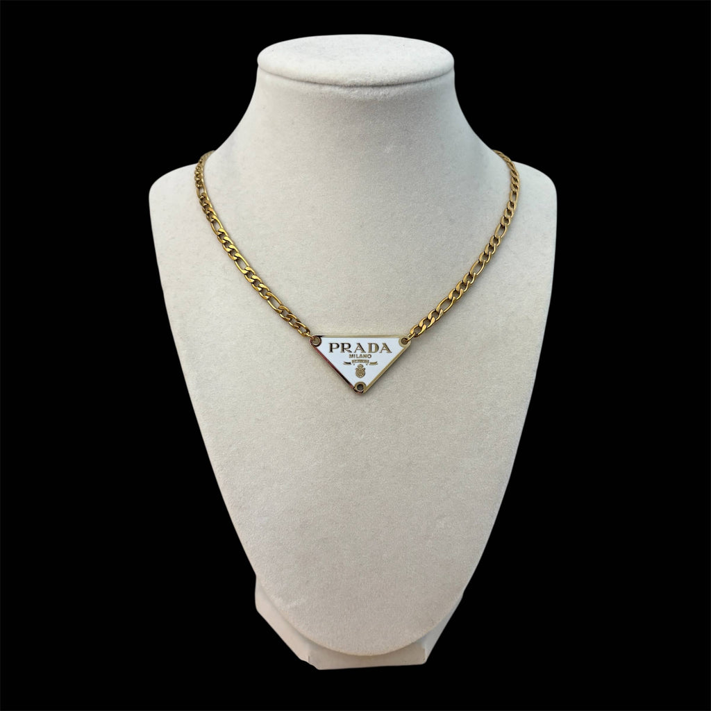 Prada Repurposed Vintage Designer Necklace
