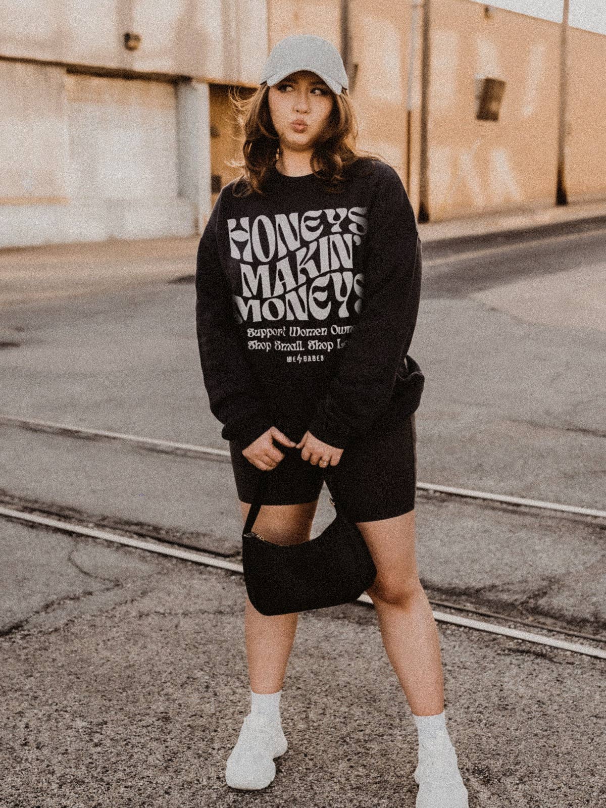 Support Women Owned 2.0 Graphic Sweatshirt - Black: 3XL