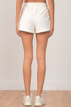 Load image into Gallery viewer, Ivory Terrycloth Shorts
