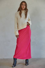 Load image into Gallery viewer, GALA SATIN SKIRT
