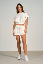 Load image into Gallery viewer, Ivory Terrycloth Top
