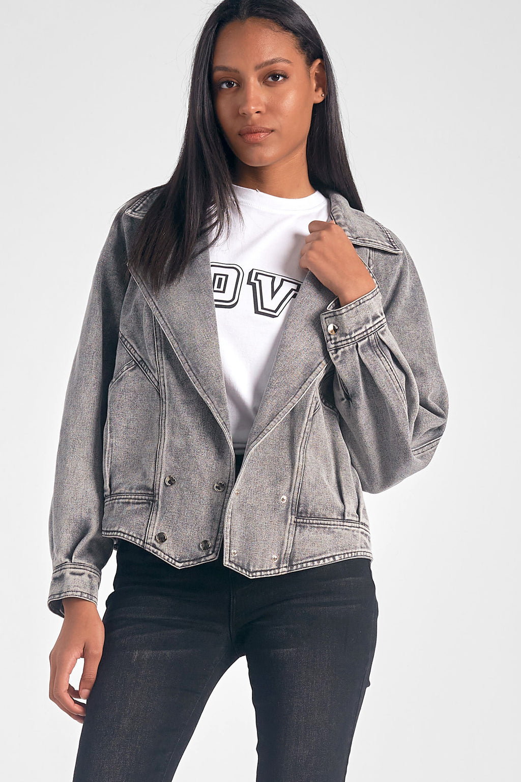 Black Washed Jacket