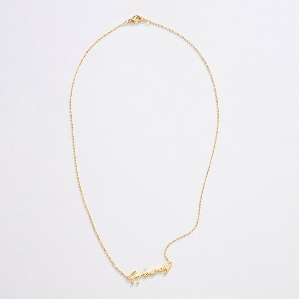 Howdy Necklace