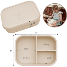 Load image into Gallery viewer, Ali+Oli Leakproof Silicone Bento Box (Coco) Back to School
