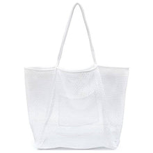 Load image into Gallery viewer, Mesh Beach Sandproof Waterproof Tote
