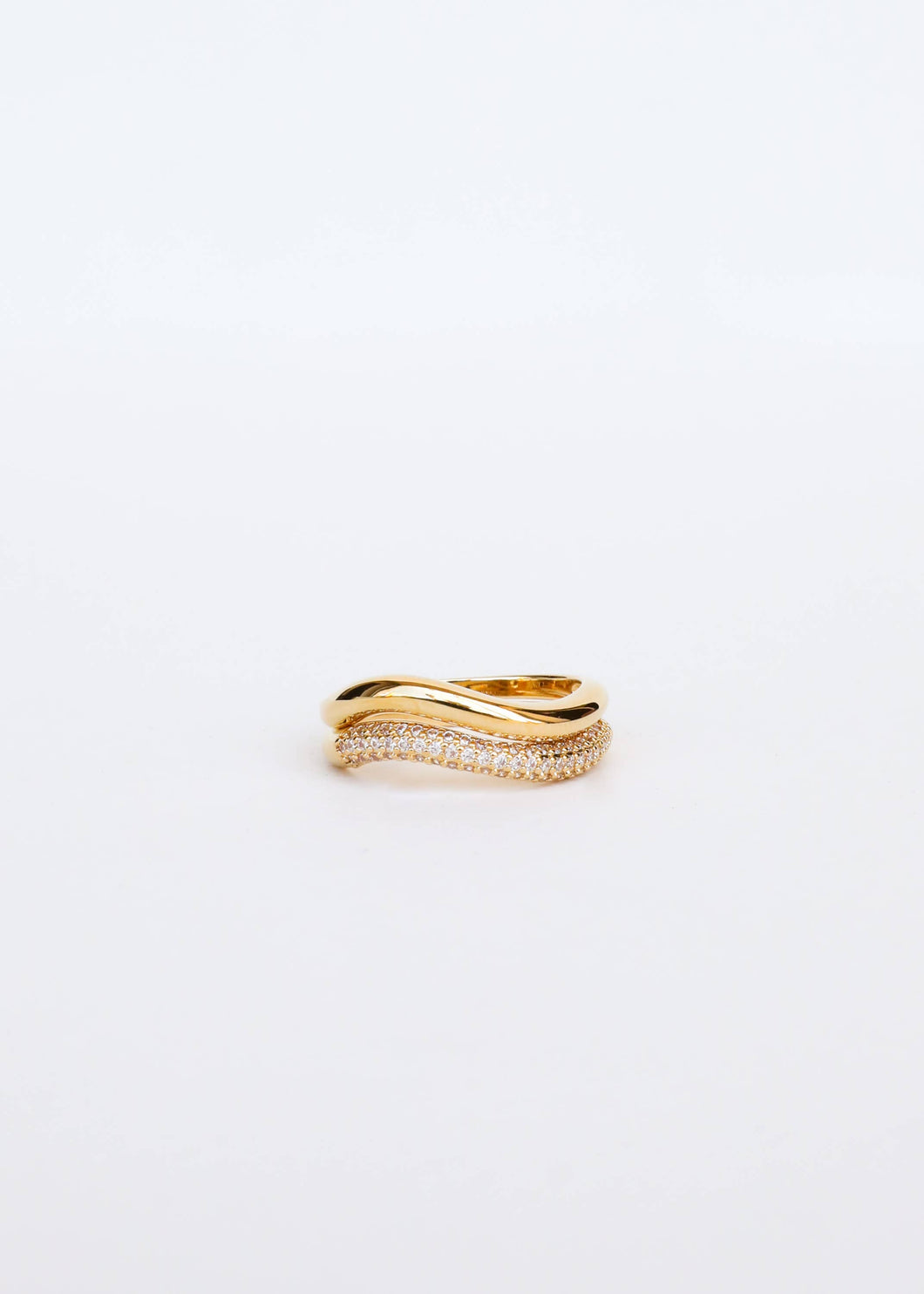 Ring - Wave - 18kt Gold: 6